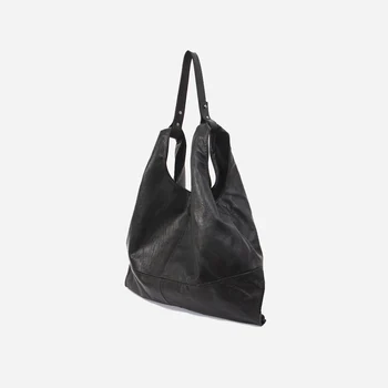 Mari femei cumparator geanta din piele 2021 noul negru Casual Doamnelor Geantă de Umăr de Designer de Lux Moale de sex feminin mare Tote Genți de mână 