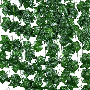 1 buc Simulare Rattan Frunze Verzi de Plante Rattan Acasă Decor Artificial de viță de Vie a Crescut de Rattan Petrecere de Nunta, Decoratiuni de Gradina 