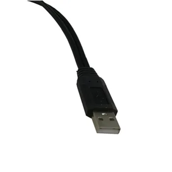 USB 2.0, 1 mascul la 2 Dual USB de sex Feminin din centrul de Date Adaptor Y Splitter USB de Încărcare Cablu de Alimentare Cablu Cablu de Extensie